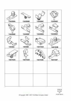 Wiring Clamps; 19/JUN/2006-04/JAN/2011