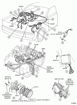 8 CYL. 5.0L (302 C.I.D.)-Electronic engine control (E.E.C.)- E.E.C. - Page-A