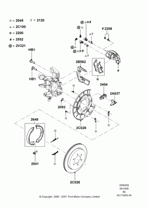 Колодки тормозные барабанные