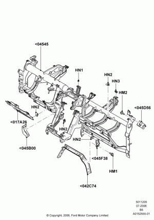 Instrument Panel, Installation; 02/AUG/2006-11/AUG/2014