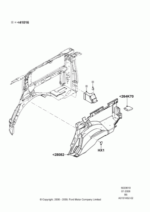 Insulators - Rear; 02/AUG/2006-17/JUN/2014