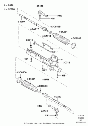 Тяга рулевая, маятник, поперечная тяга