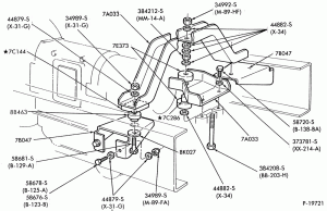 SUPPORTS-(1987/)- MT 653-6 cyl. 474 (7.8L) diesel-L-LN-LNT-LS-