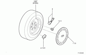 Диск колесный штампованный, литой