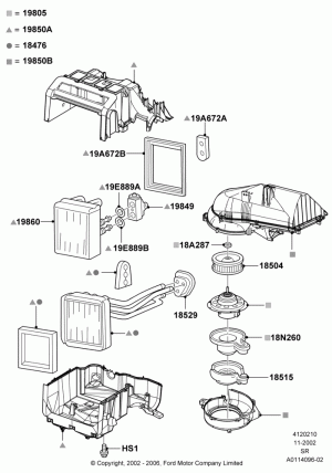 Радиатор отопителя салона
