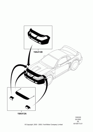 Appearance And Maintenance Aids, Front Mask; 18/SEP/2000-12/MAY/2004