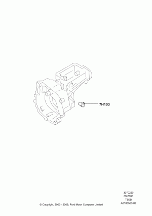 Transmission Modules and Sensors, T5OD 5-Speed Manual Transmission; 18/SEP/2000-12/MAY/2004