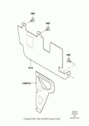 Splash and Heat Shields; 18/SEP/2000-12/MAY/2004