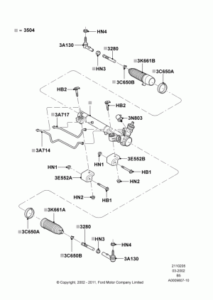 Тяга рулевая, маятник, поперечная тяга