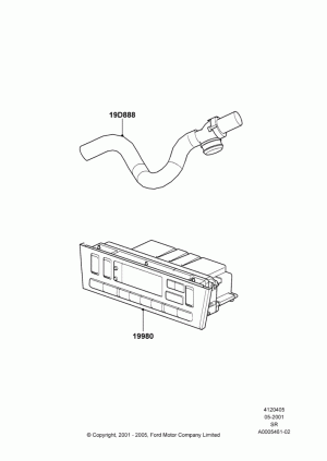 Heater & Air Conditioning Controls; 04/JUN/2001-01/JUL/2005