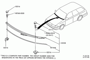 INSTRUMENT PANEL AND FLOOR-Cowl vent