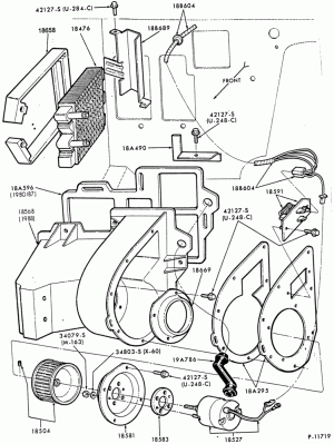 HEATERS-Heater Parts (fresh air)-engine compartment-All