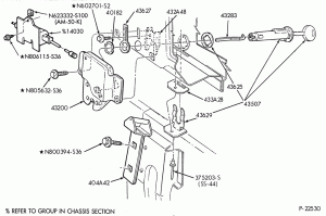 ROOF-Latch parts - luggage compartment
