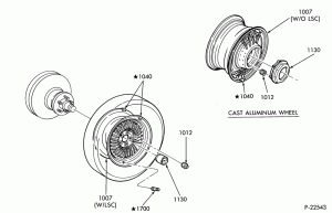 Диск колесный штампованный, литой