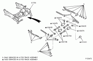 SEATS AND SEAT BELTS-Front seat mechanism - electric - lower half