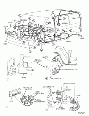ELECTRICAL SYSTEMS-Wiring system - body - Page A-E150/350,E(Super Duty)