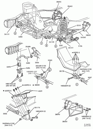 FRONT SUSPENSION-Front suspension - Page A-E150/350,E(Super Duty)
