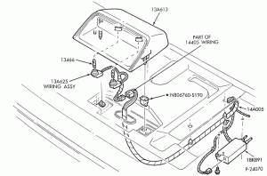 LAMPS-High mount stoplamp - B/T 54