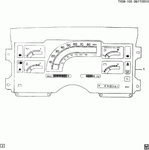 CLUSTER ASM/INSTRUMENT PANEL (ELECTROMECHANICAL)