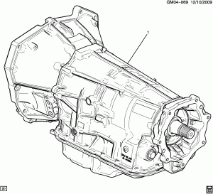 AUTOMATIC TRANSMISSION ASSEMBLY (6L45 MYA, ALL WHEEL DRIVE MX7)