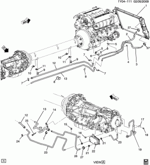 AUTOMATIC TRANSAXLE OIL COOLER PIPES & HOSES (MYC, DIFFERENTIAL OIL COOLER KNR)