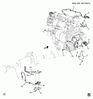 КОНТРОЛЬ ТОКСИЧНОСТИ ВЫХЛОПНЫХ ГАЗОВ/ДАТЧИКИ ОКСИДА КИСЛОРОДА (LSQ/2.0-2, ПОЛНЫЙ ПРИВОД F48)