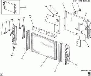 RADIATOR ASM (L37/4.6-9, EXC V03,V92)