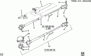 STEERING SHAFT & COUPLING/INTERMEDIATE
