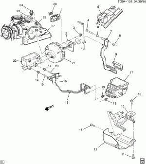 BRAKE SYSTEM MOUNTING (JB6)