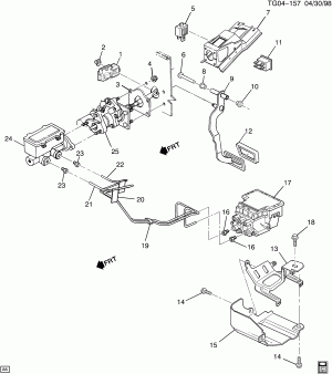 BRAKE SYSTEM MOUNTING (JD7,JB8)