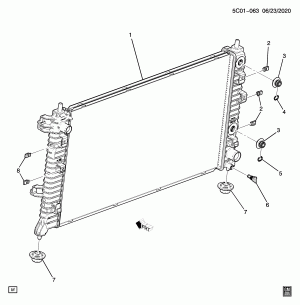 РАДИАТОР, СБ (L82/5.3F)
