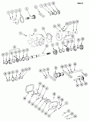 3-SPEED MANUAL TRANSMISSION (SAGINAW)