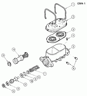 MORAINE BRAKE MASTER CYLINDER