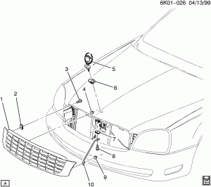 GRILLE/RADIATOR (EXC (TL4))