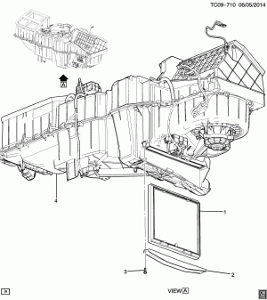 A/C & HEATER MODULE ASM-CABIN AIR FILTER