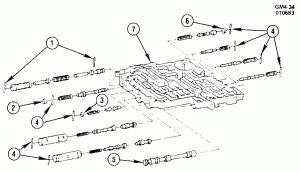 THM200 A.T. CONTROL VALVE (M29)
