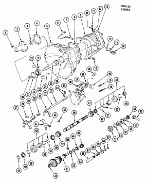 4-SPEED MANUAL TRANSMISSION-70 MM (MY1-M20)