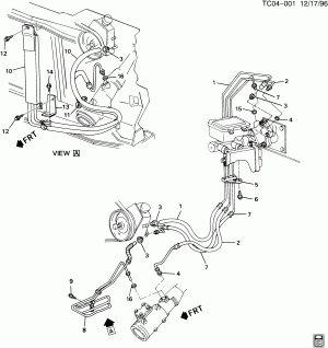 BRAKE & STEERING SYSTEM-HYDRAULIC LINES