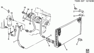 A/C REFRIGERATION SYSTEM (LB4/4.3Z,L35/4.3W)