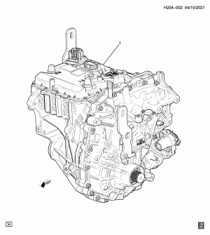 DRIVE MOTOR/FRONT-SECONDARY-SEE GROUP 04 FOR ADDITIONAL DETAILS (S8L)