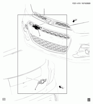 APPEARANCE PKG/EXTERIOR BADGES-BLACK BOWTIE