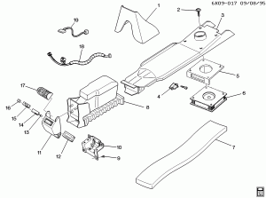 AUXILIARY REAR BLOWER ASM (EXECUTIVE PACKAGE-V4M)