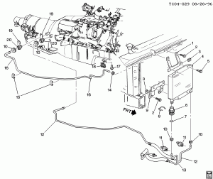 TRANSMISSION AUXILIARY OIL COOLER (L56/6.5S,L65/6.5F, EXC 15000 LB GVW RATING C5B)
