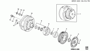 A/C COMPRESSOR ASM (LB4/4.3Z,L35/4.3W)