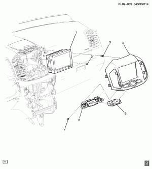 DISPLAY/DRIVER INFORMATION (NAVIGATION UCS)