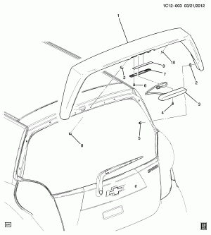 SPOILER/REAR COMPARTMENT LID