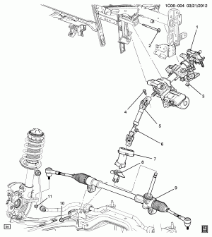 STEERING SYSTEM & RELATED PARTS