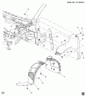 FENDER & WHEELHOUSE/FRONT END