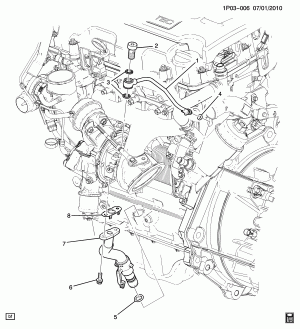 TURBOCHARGER LUBRICATION SYSTEM (LUV/1.4B)