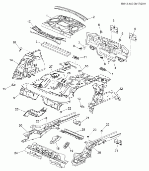 SHEET METAL/BODY PART 5-UNDERBODY & REAR END